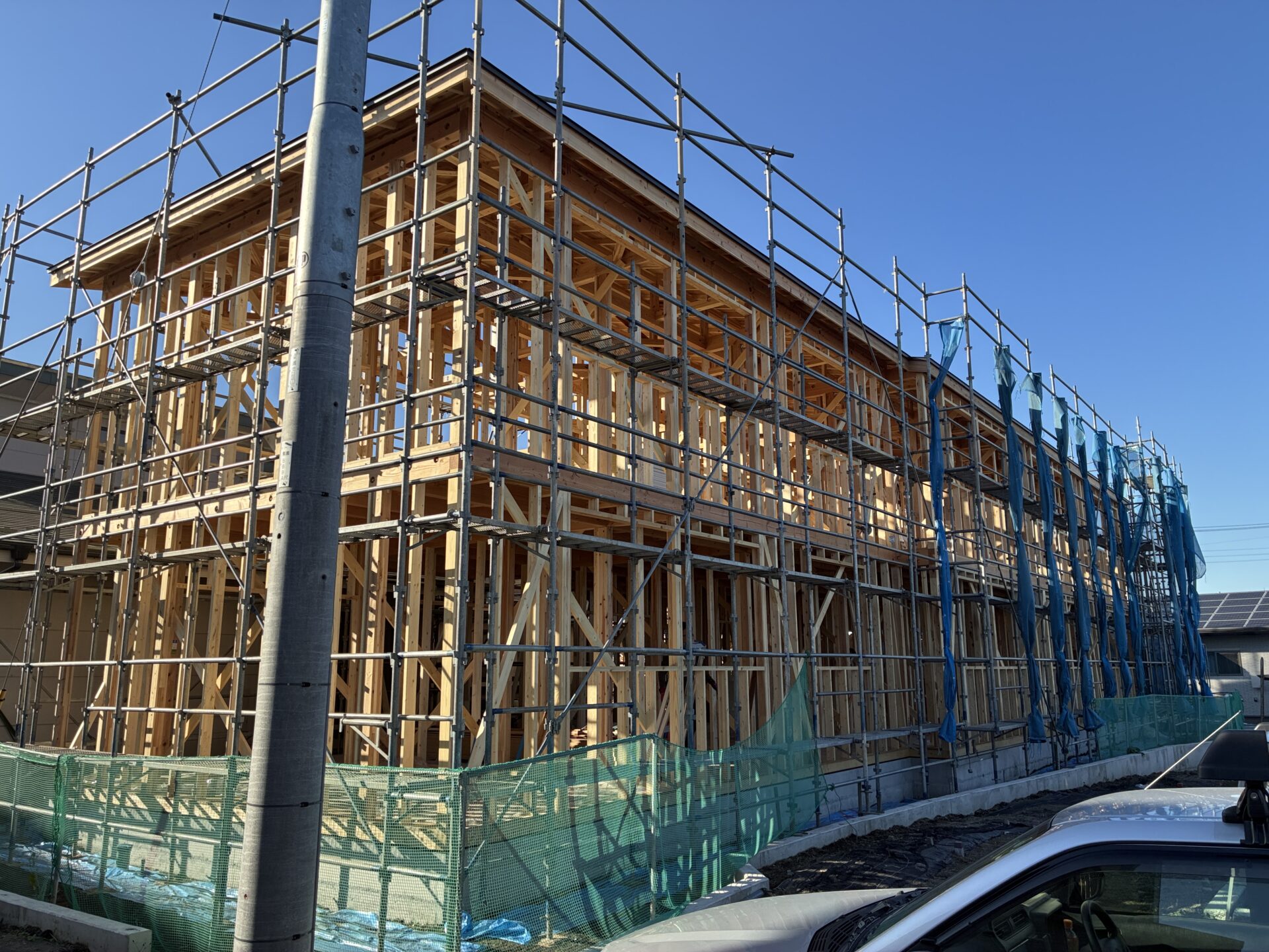 【老人ホーム】安中市の老人ホームが上棟しました！