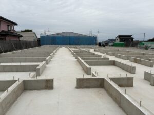 前橋市 富田町　老人ホーム デイサービス 基礎工事