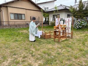 【群馬県】放課後デイサービス新築工事レポート｜地鎮祭を執り行いました！