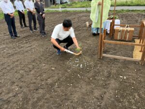 【太田市新田小金井】40室のナーシングホーム、地鎮祭