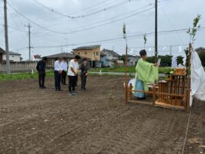 【太田市新田小金井】40室のナーシングホーム、地鎮祭