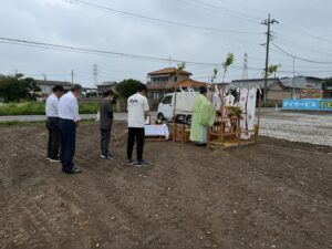 【太田市新田小金井】40室のナーシングホーム、本日地鎮祭を執り行いました