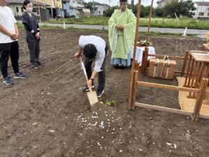 【太田市新田小金井】40室のナーシングホーム、地鎮祭