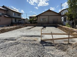 前橋市　放課後　デイサービス 基礎工事