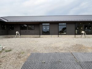 前橋市　老人ホーム　足場撤去
